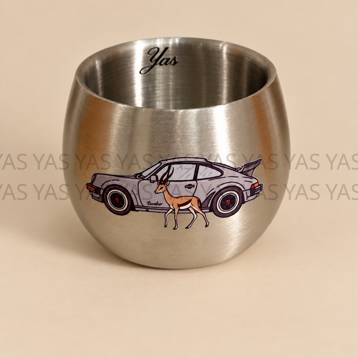 Steel cup