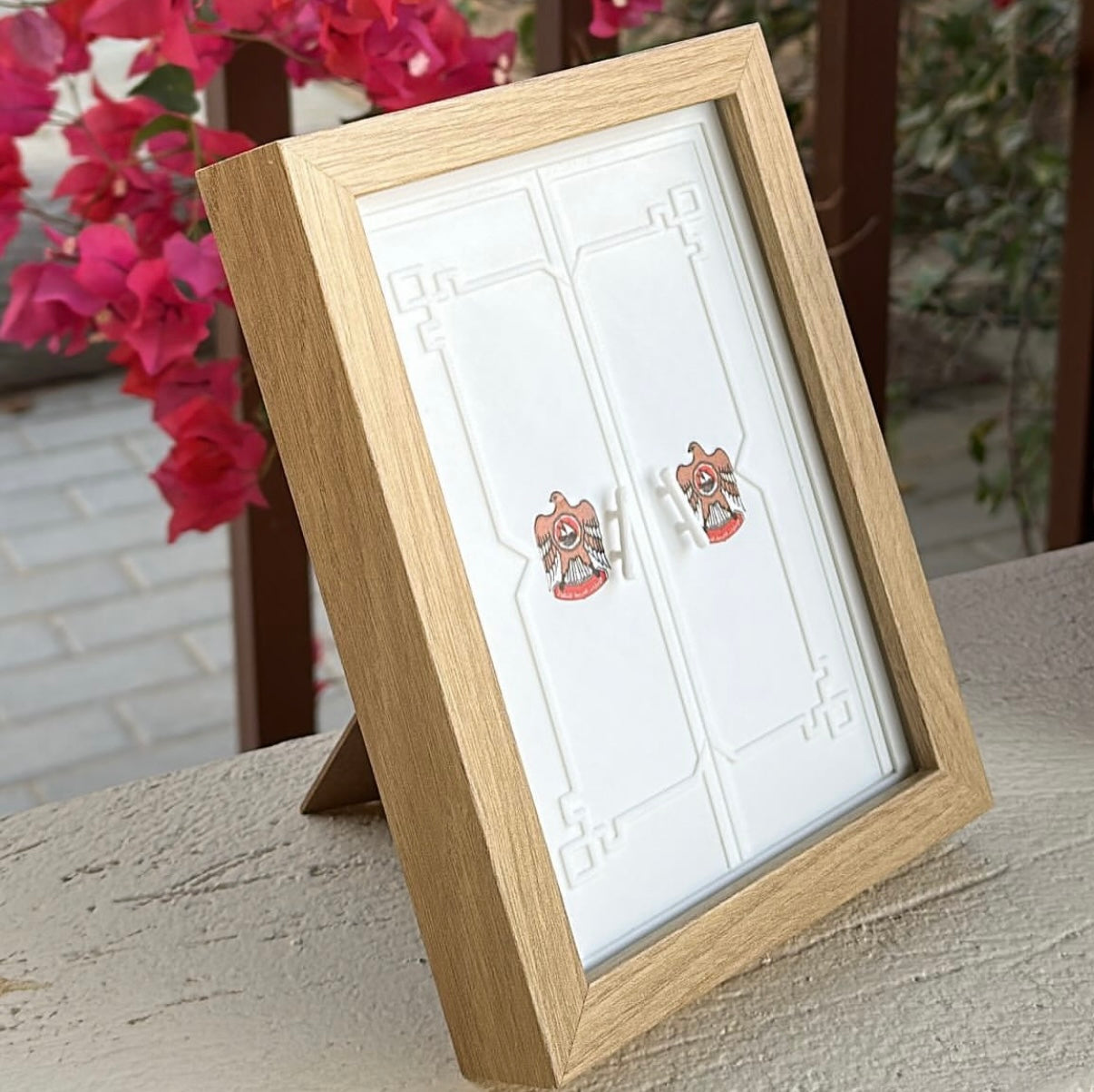 Old door frame