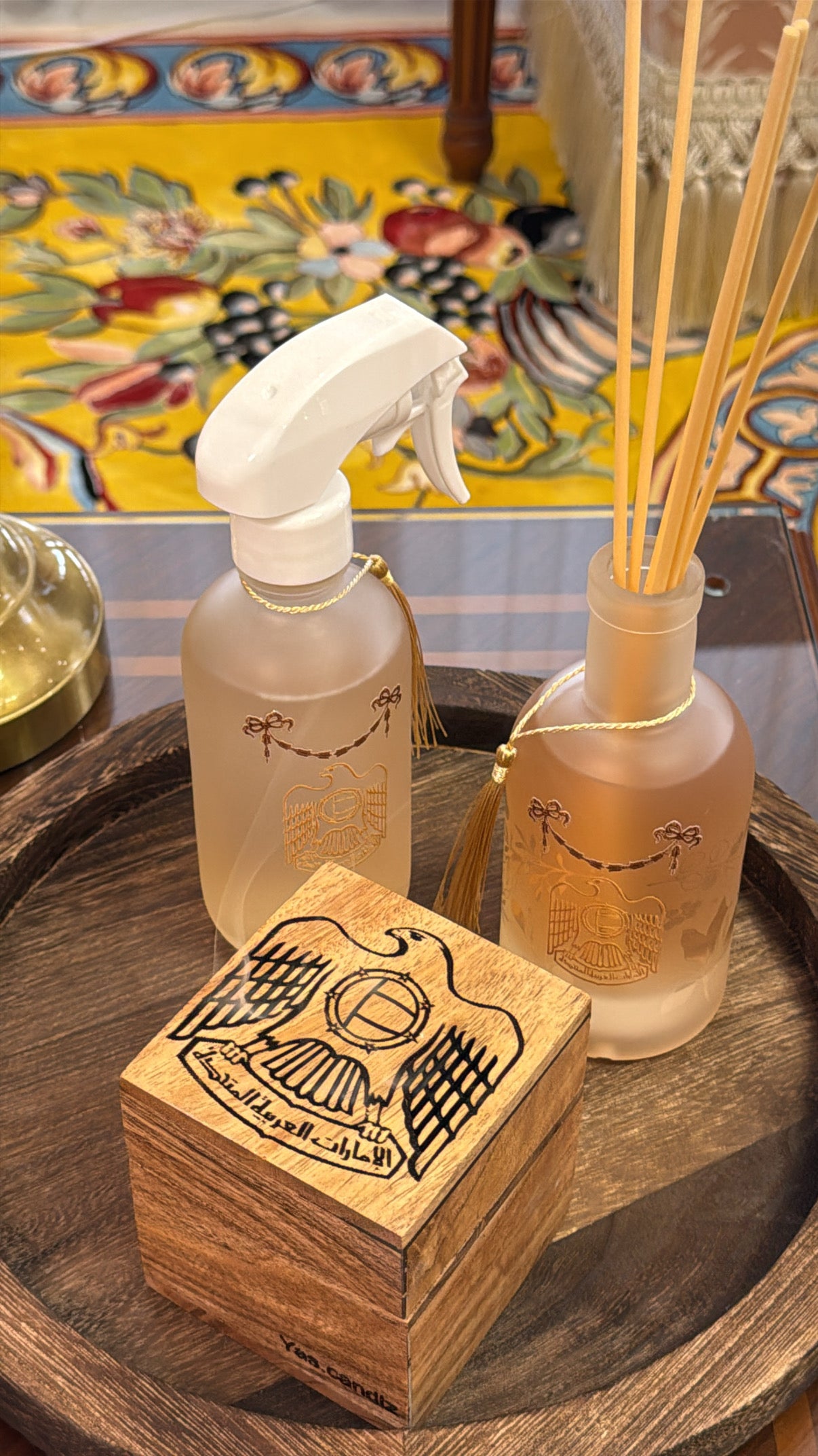 Mdkhan,perfume,diffuser, tray