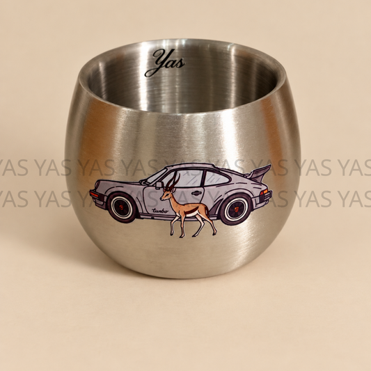 Steel cup