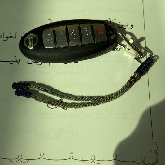Navy blue Keychain