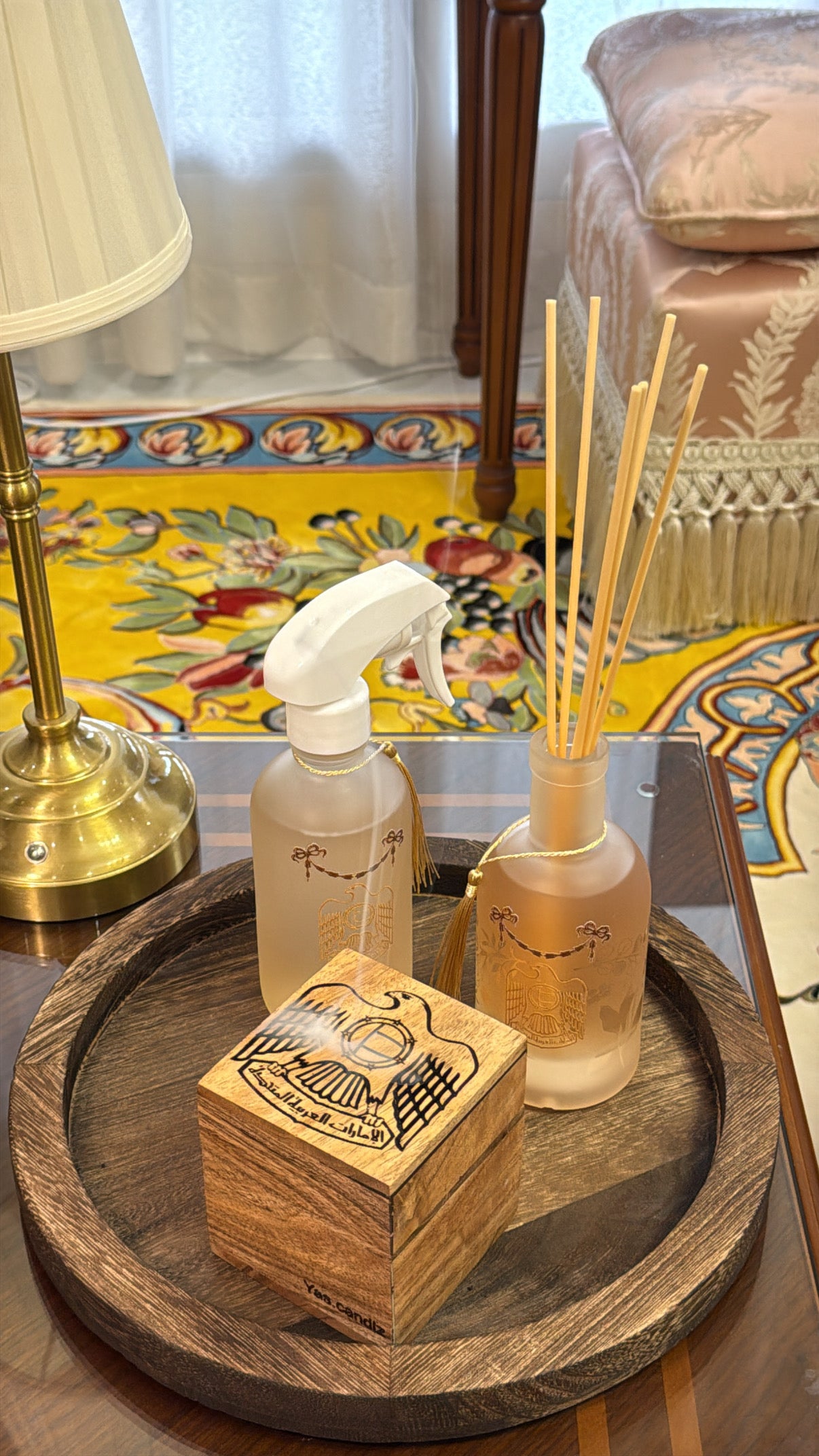 Mdkhan,perfume,diffuser, tray
