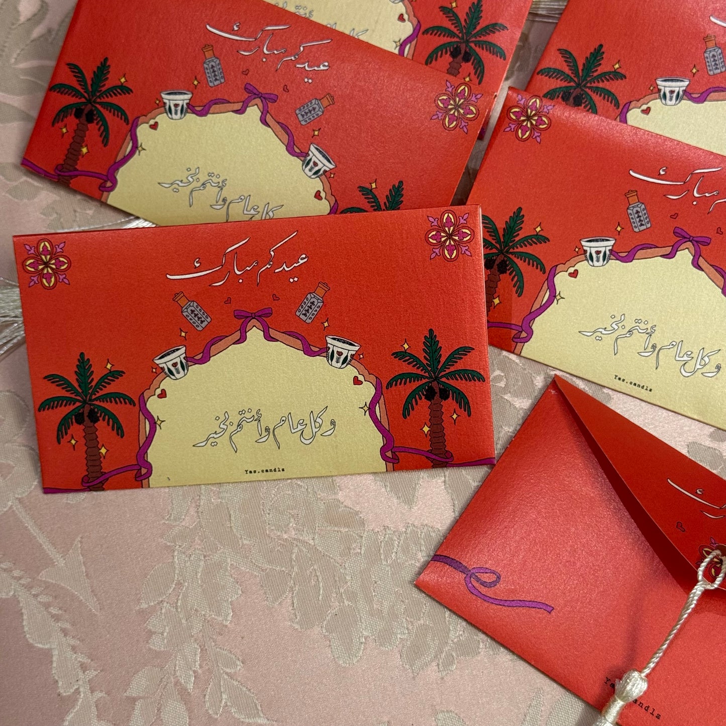 Pack of 6❣️ ست اظرف aleid envelopes