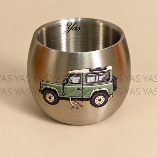Steel cup