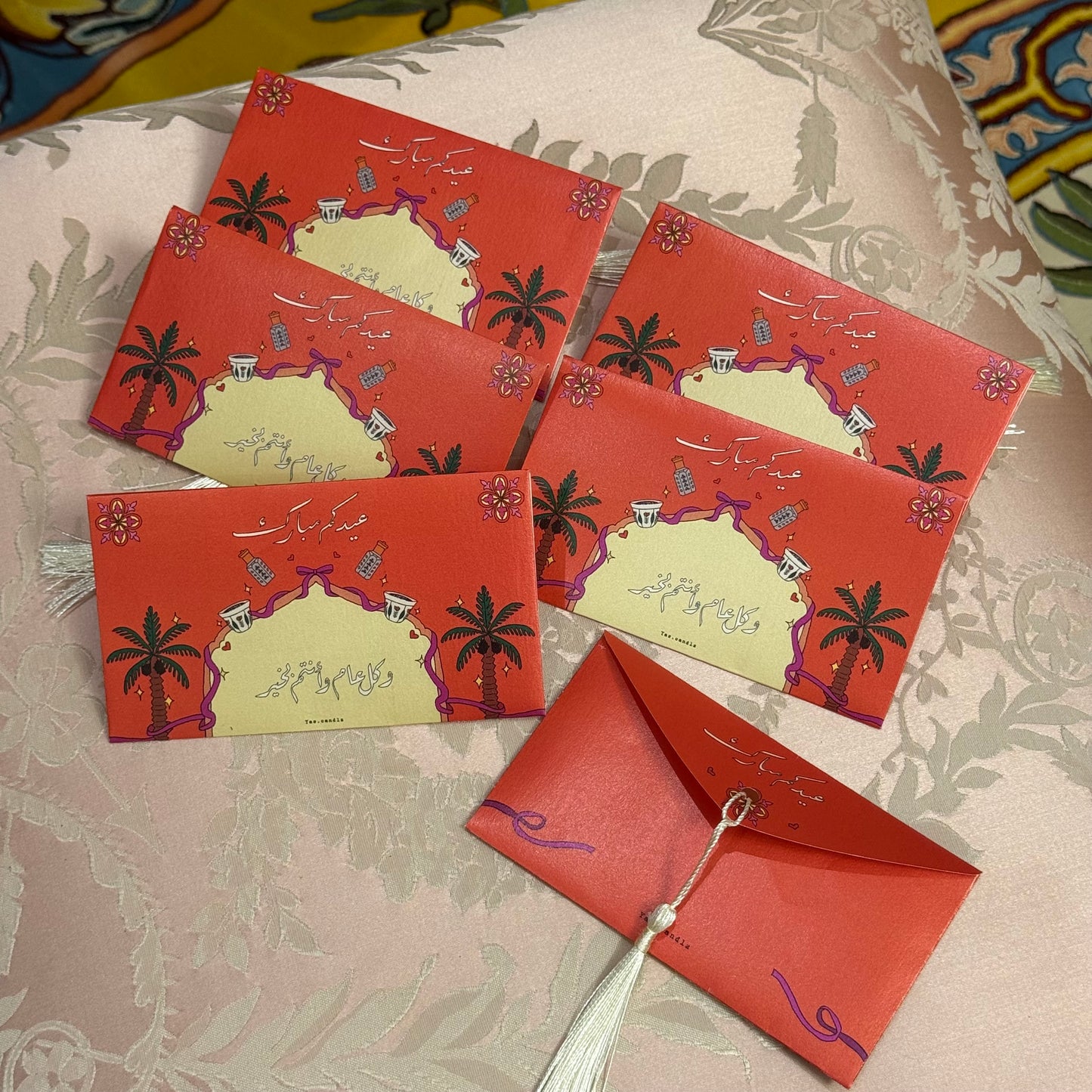 Pack of 6❣️ ست اظرف aleid envelopes