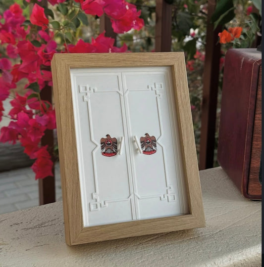 Old door frame