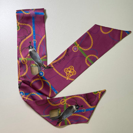 Purple twilly (silk)