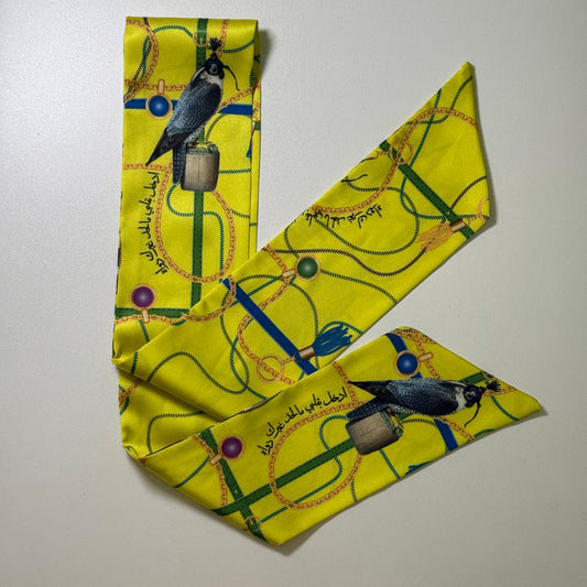 Yellow twilly (silk)