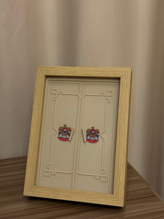 Old door frame