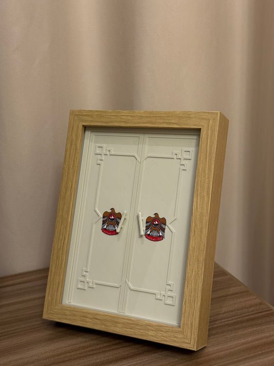 Old door frame